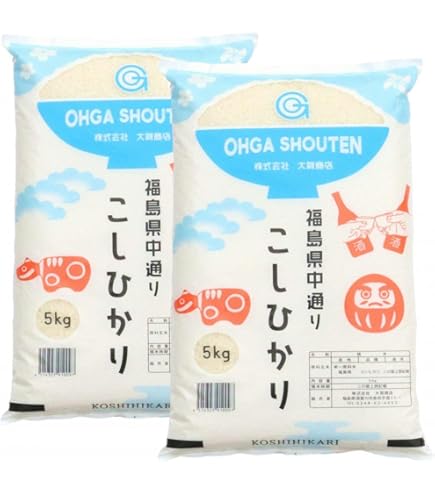 Amazon.co.jp: 令和7年産福島県中通り産ひとめぼれ10kg(5kgx2) : 食品